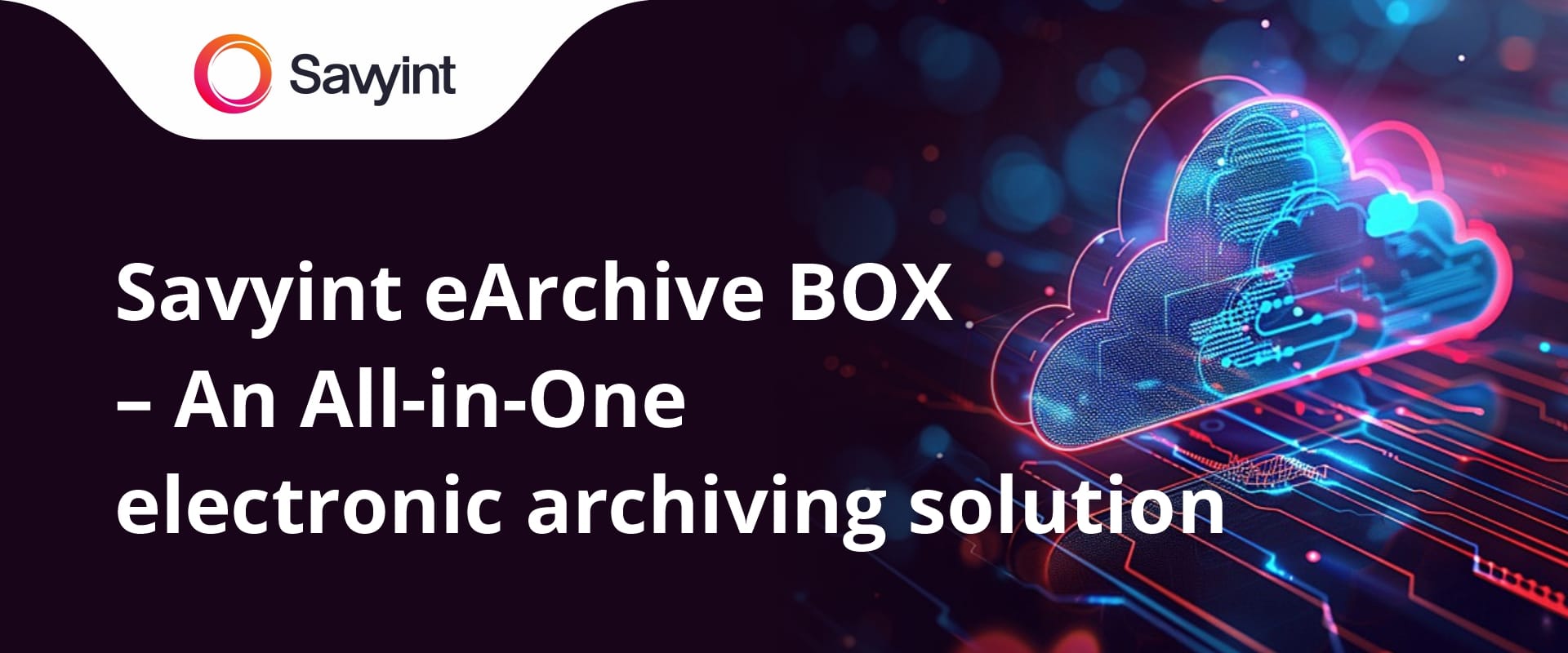 Savyint eArchive BOX – An All-in-One electronic archiving solution for every organization