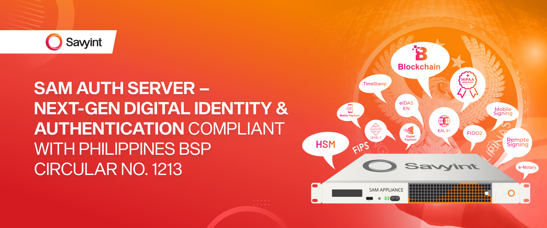 SAM Auth Server – Next-Gen Digital Identity & Authentication Compliant with Philippines BSP Circular No. 1213