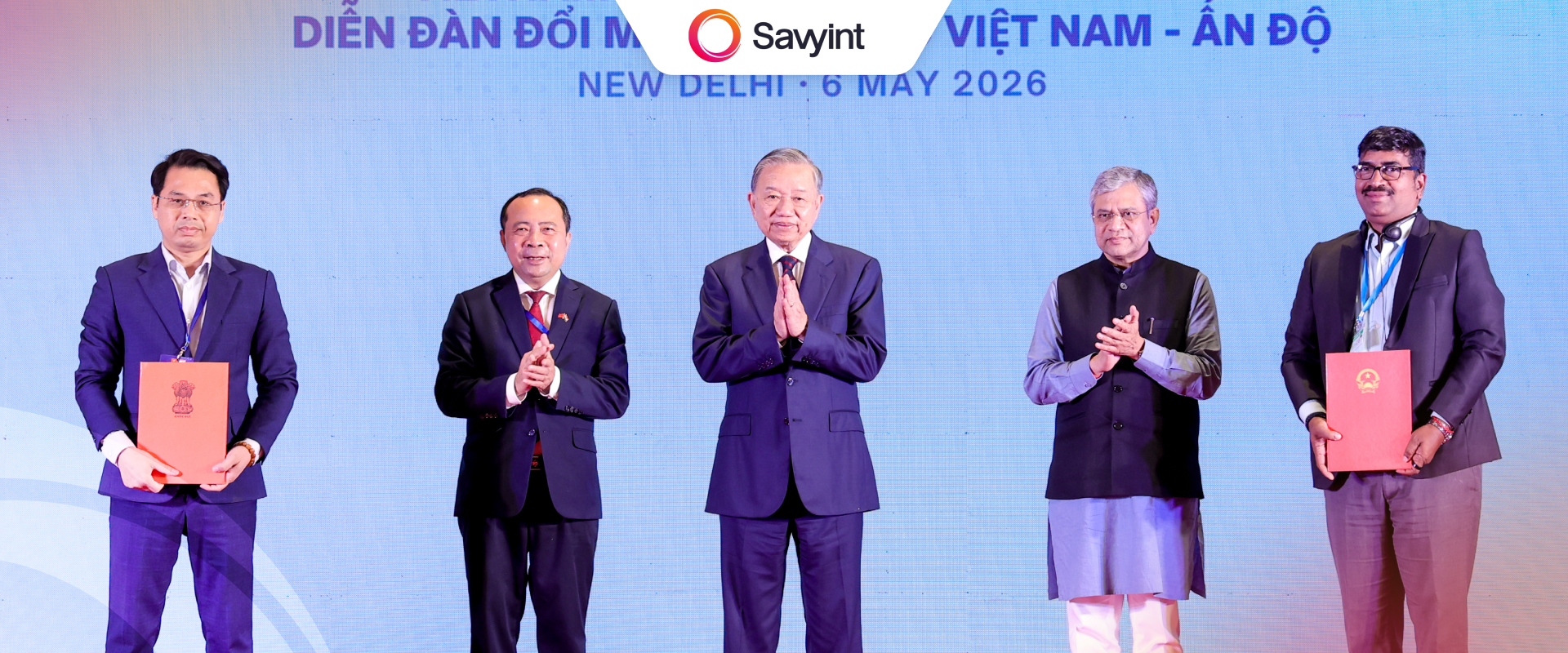 Savyint Advances Cooperation in Cybersecurity, Artificial Intelligence and High Technology in India (1)